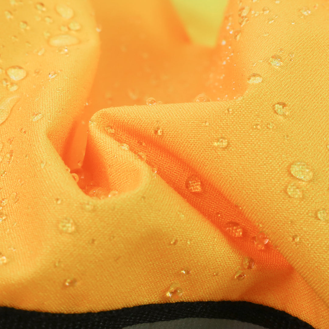 Bright Yellow Dog Raincoat with Waterproof Materials - Fitwarm Dog Raincoats