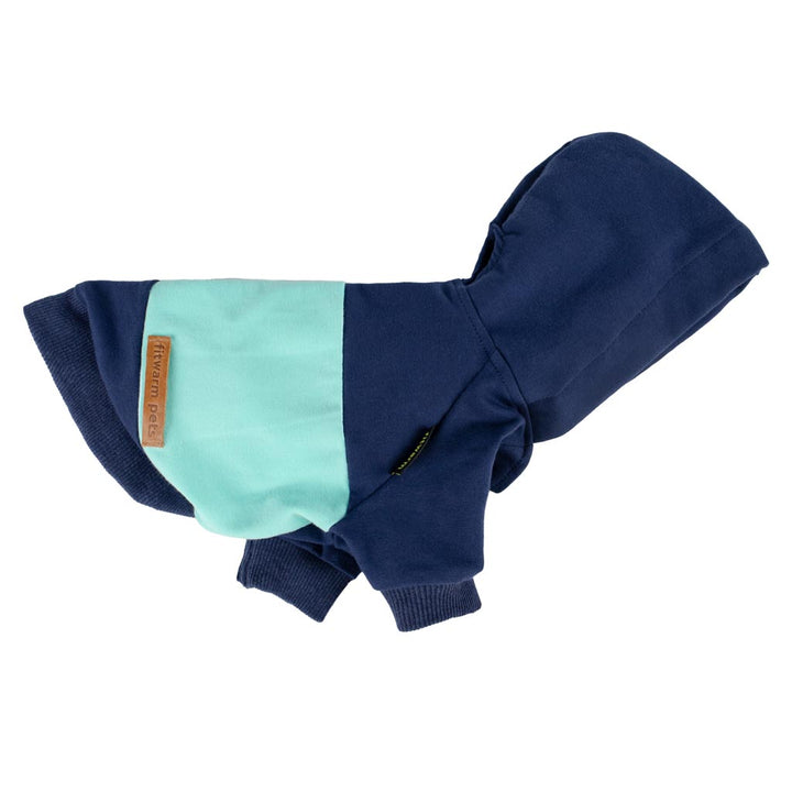 Dog Hoodie with Color Block Design - Fitwarm Dog Clothes