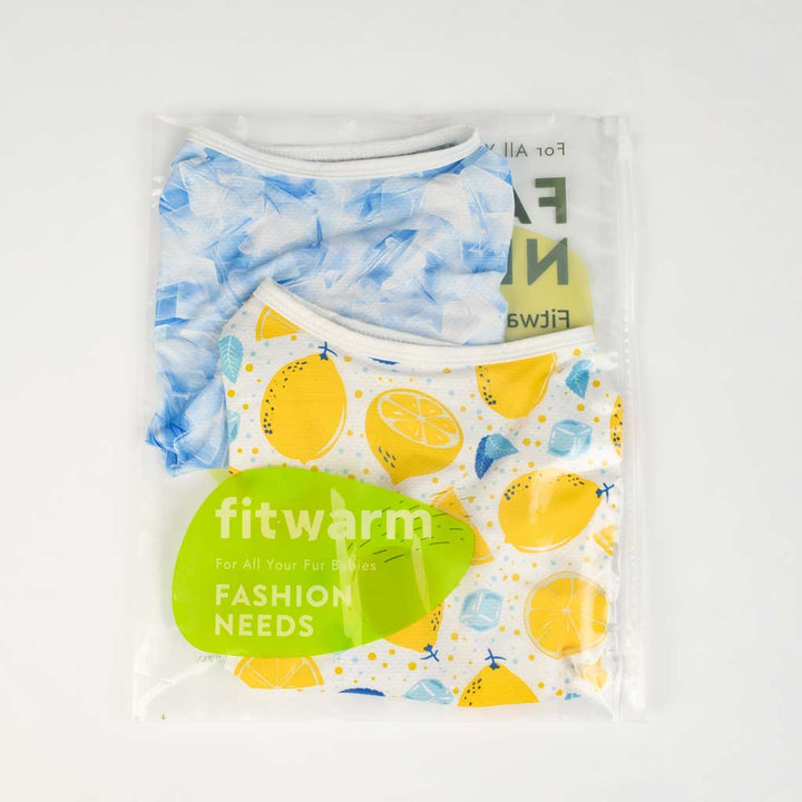 Refreshing Ice and Lemon Dog Shirts - Fitwarm Dog Clothes