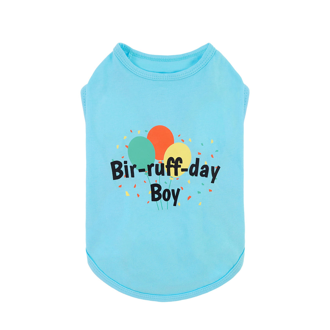 Bir-ruff-day Boy Dog Shirt - Fitwarm