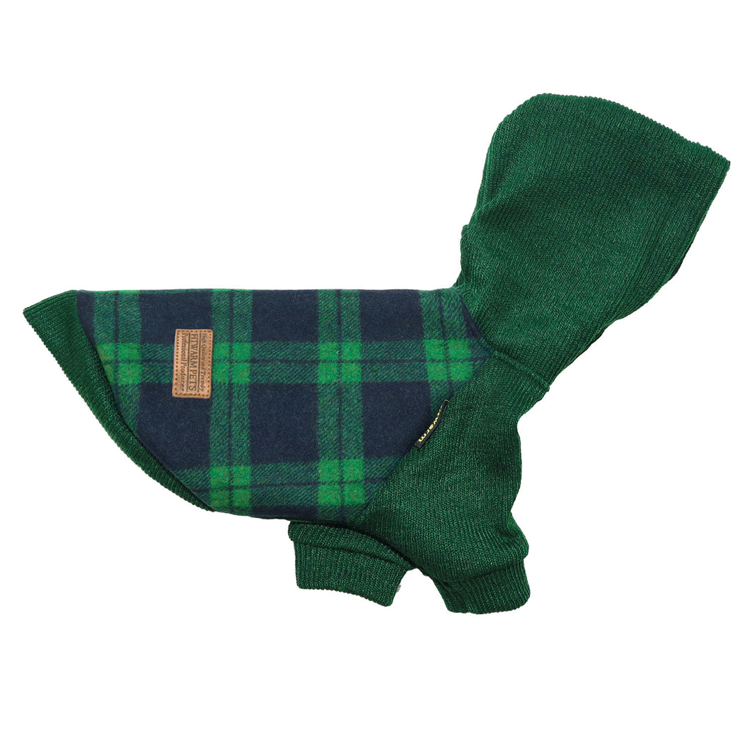 Knitted Plaid dog apparel