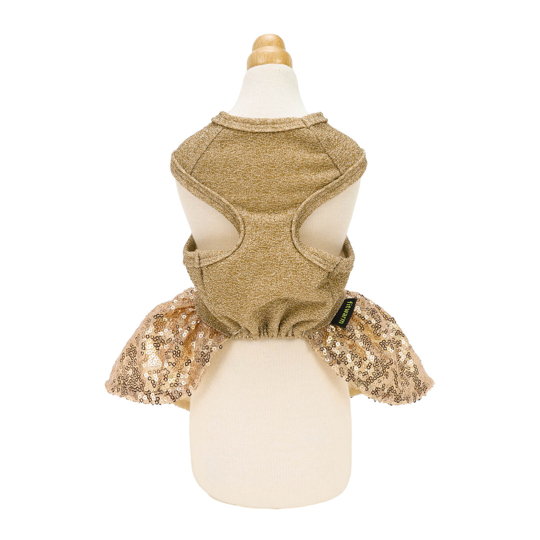 Sparkly Sequin Dog Dress | Princess Style - Fitwarm Sparkly Sequin Dog Dress | Princess Style - Fitwarm