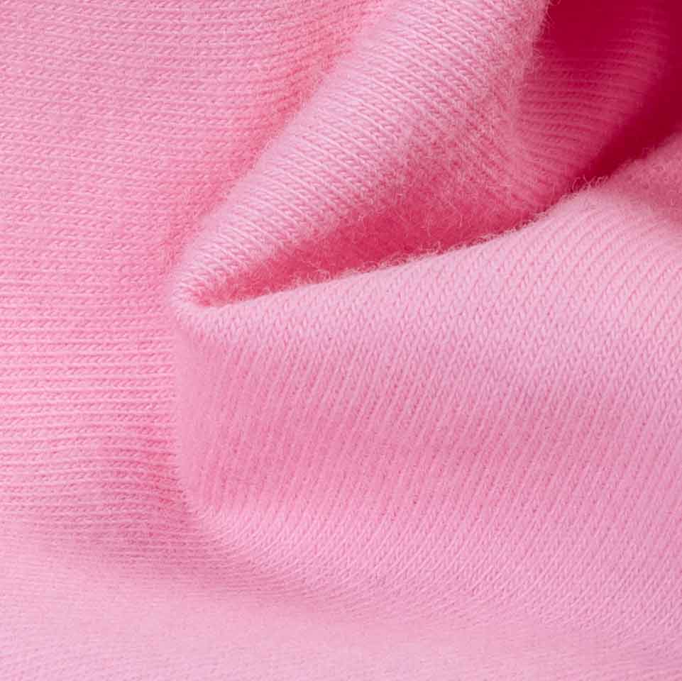 Close-up of pink fabric texture