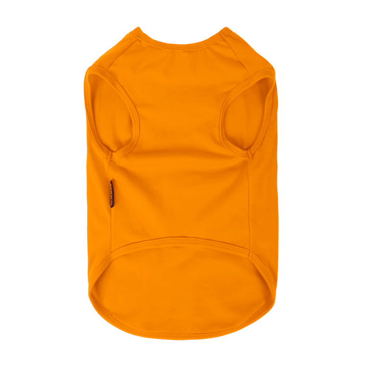 Cute Orange Dog Summer Shirt with Lion Print - Fitwarm Dog Clothes