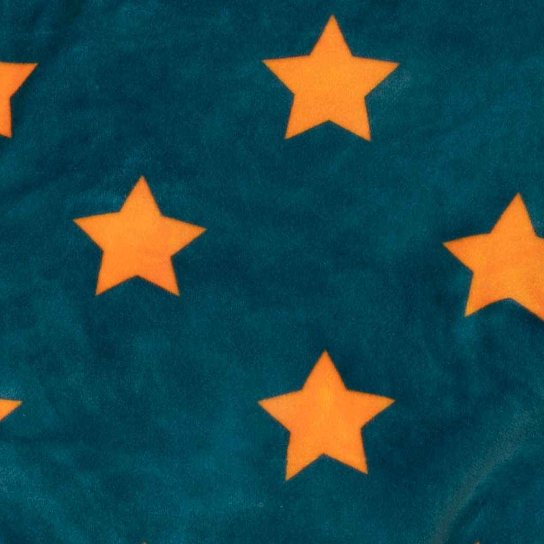 Star prints on the clown costume for dogs