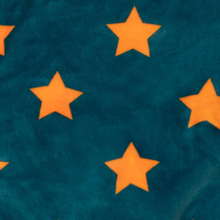 Star prints on the clown costume for dogs