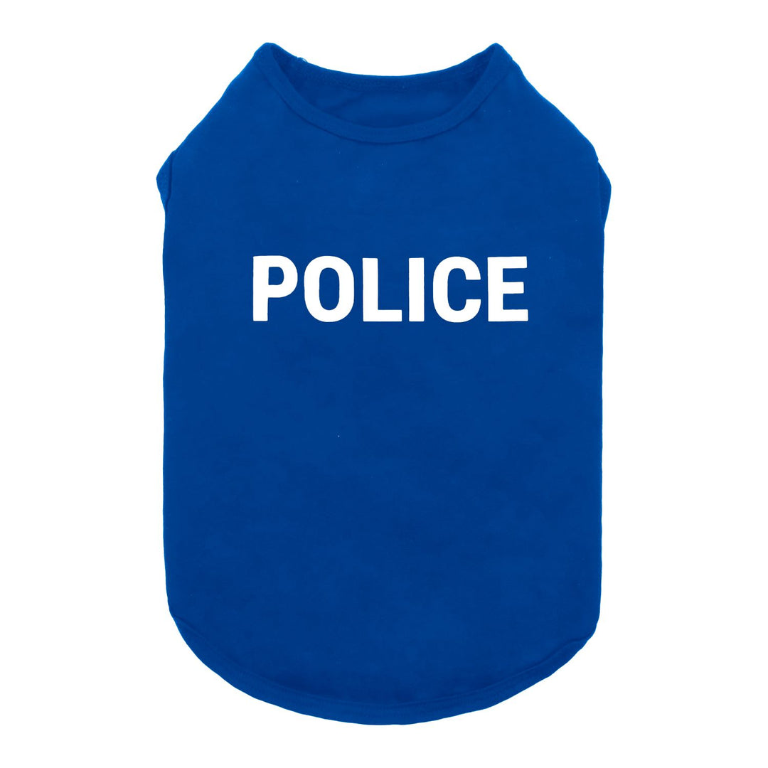 Dog Police Costume - Funny Dog Shirts - Fitwarm
