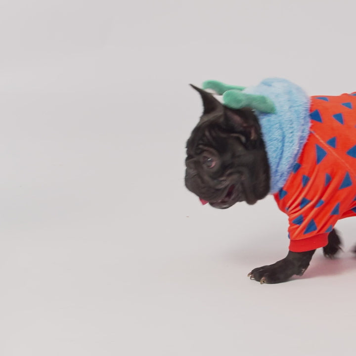 Funny eyes monster dog halloween costume