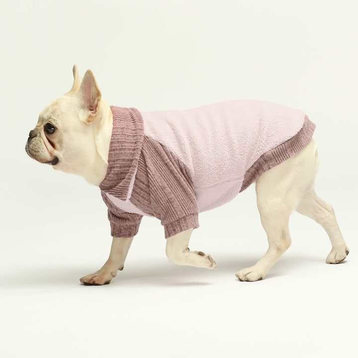 Lapel Collar Fleece dogs clothes