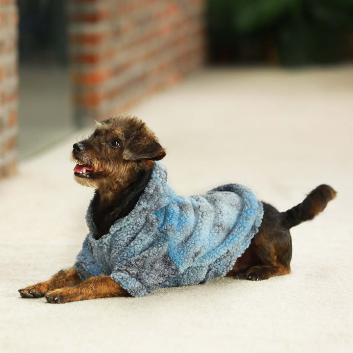Tie Dye Sherpa dogs clothes