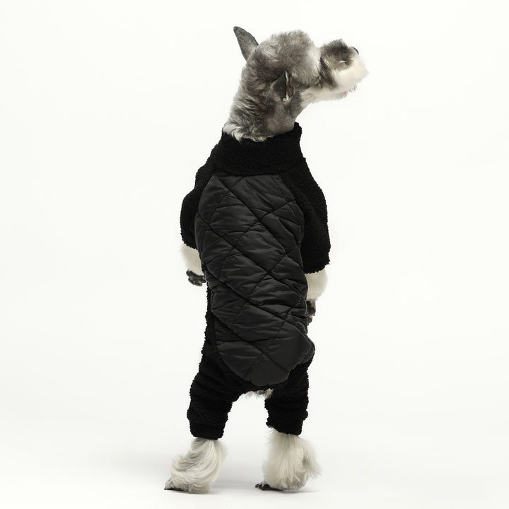 Argyle Turtleneck Puffer dogs clothes