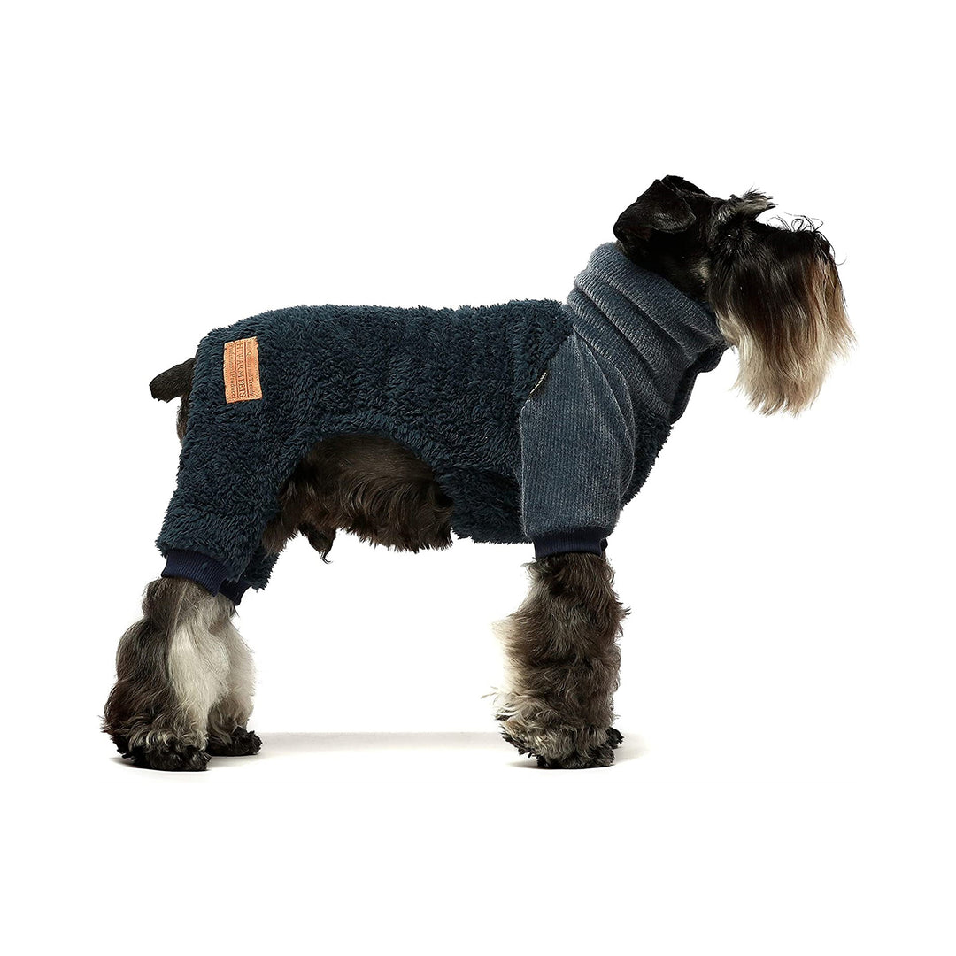 Turtleneck Thermal dog onesie
