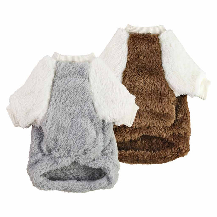2 Pack Fleece dog clothes