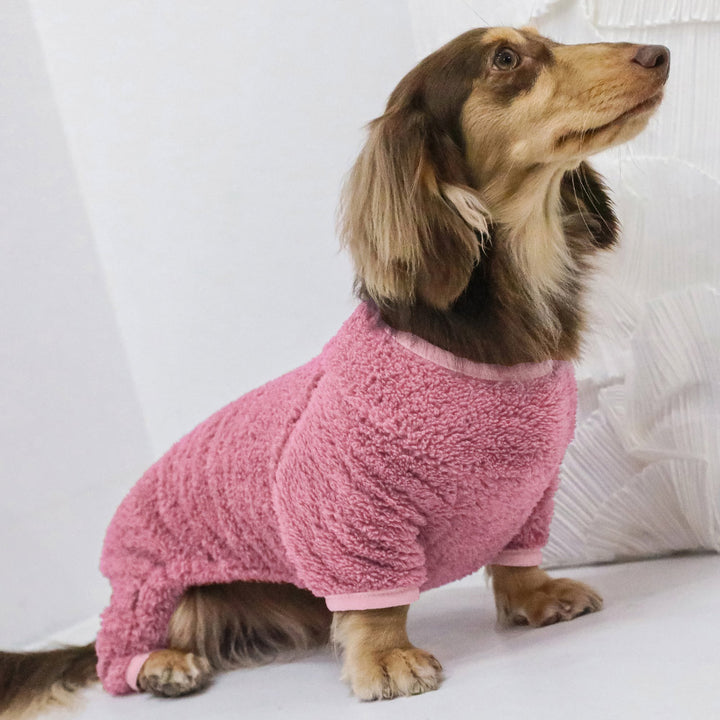 Fuzzy Velvet clothing for dachshunds