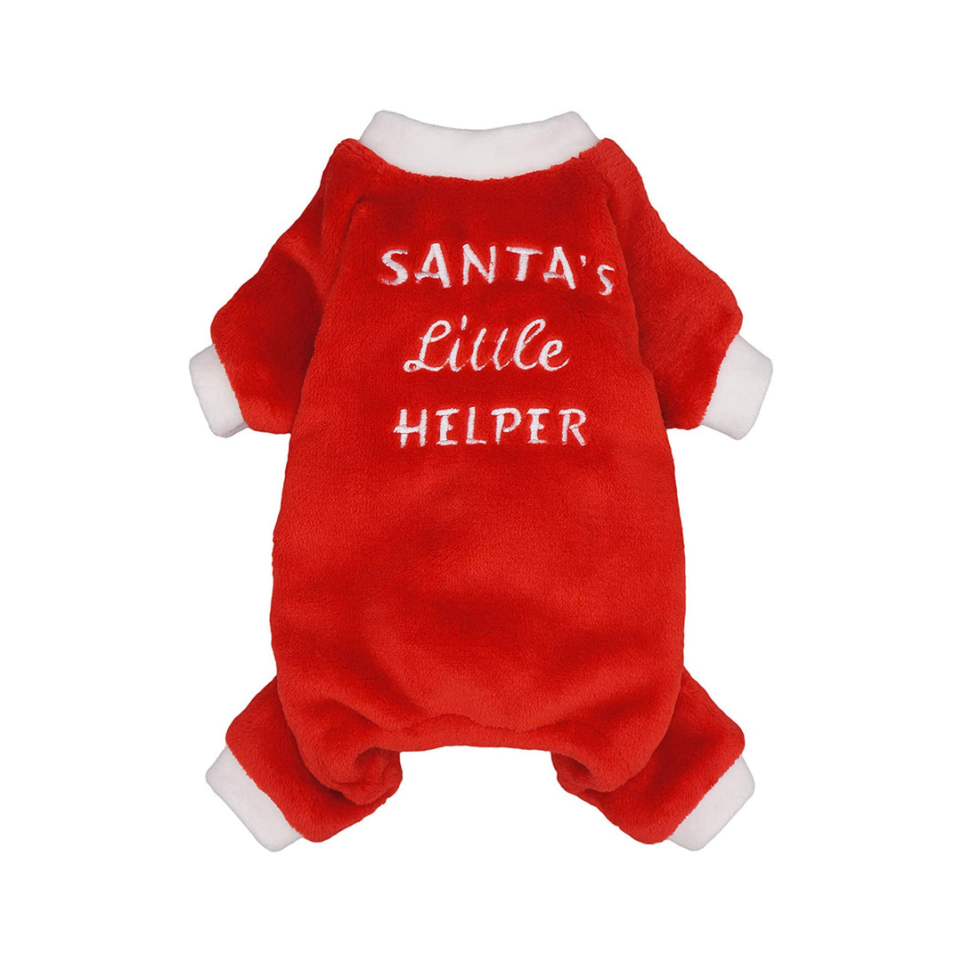 Santa's Helper Dog Christmas Clothes - Fitwarm