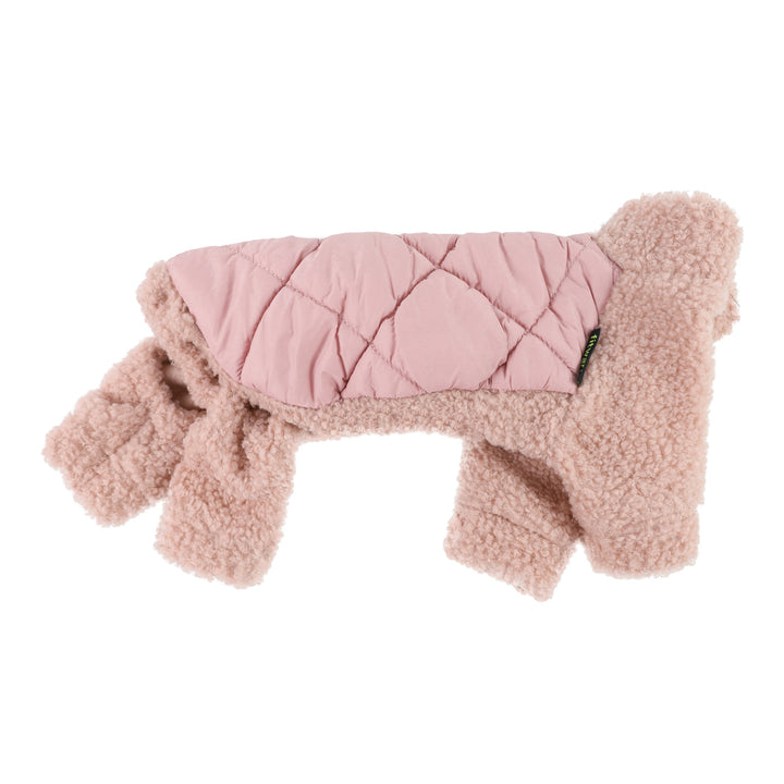 Argyle Turtleneck Puffer dog onesies