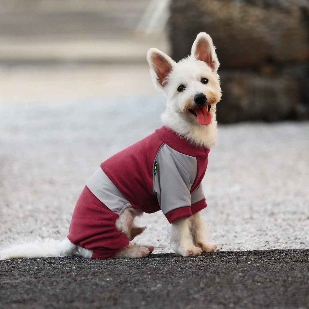 Reflective Stripe Fleece dog clothing