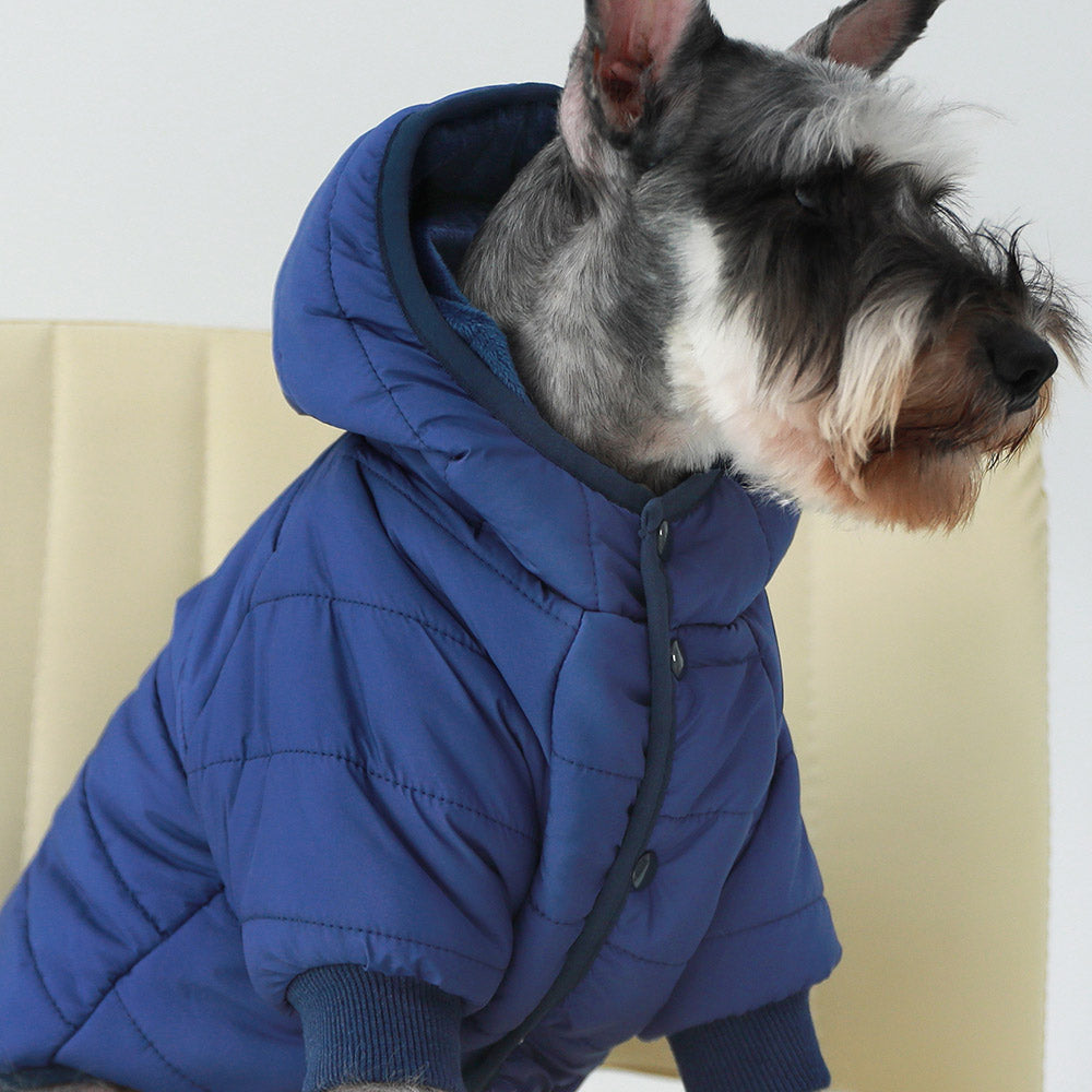 Waterproof winter dog jacket