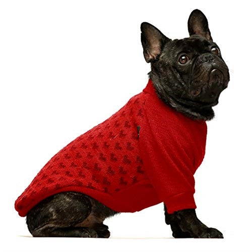 Red Heart Love Dog Sweater
