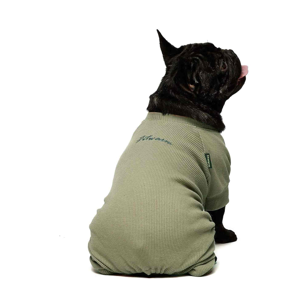 Embroidery V-Neck french bulldog clothes