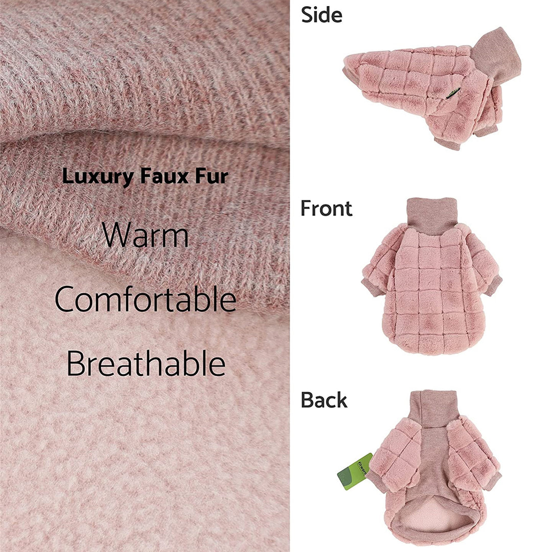 Luxury Faux Furred dog cloths
