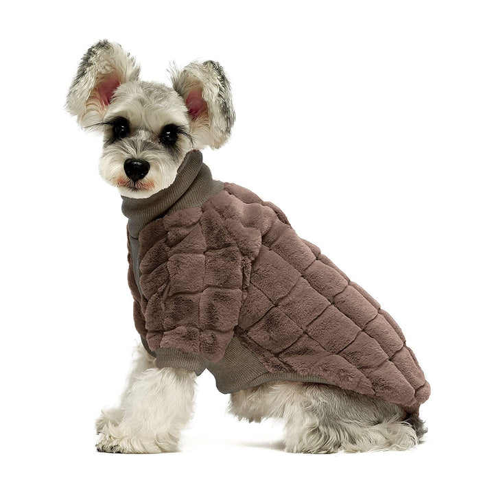 Luxury Faux Furred Dog Sweater