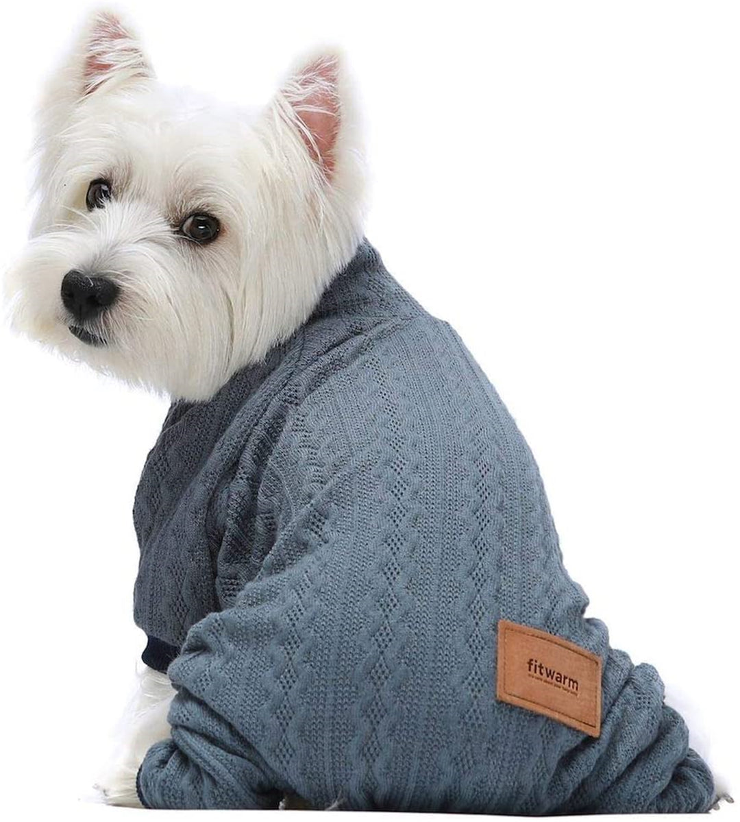 Turtleneck Knitted pet clothes