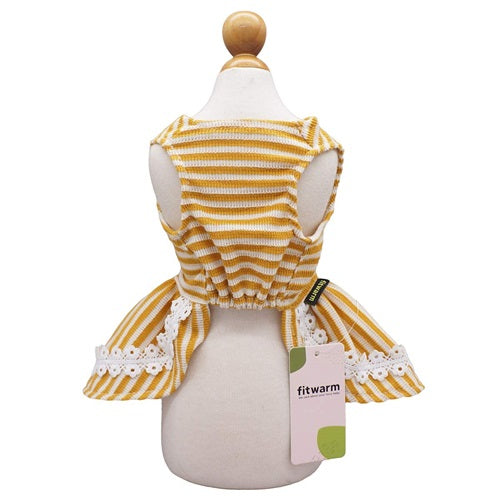 Yellow Stripe dogs clothes