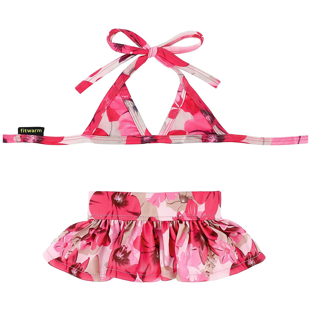 Pink Floral Dog Clothes - Fitwarm