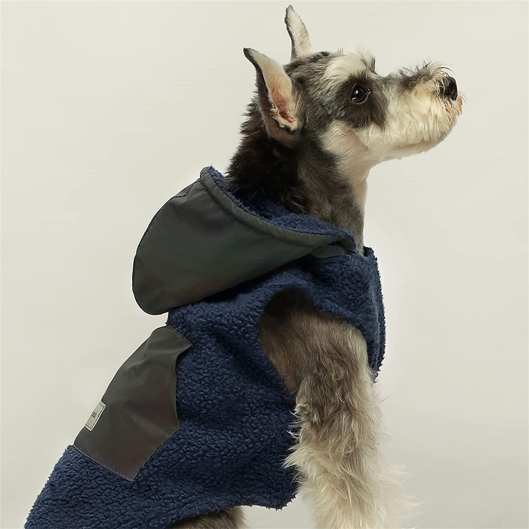 sherpa dog hoodie