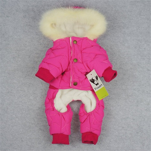 Pink Thck dog clothing