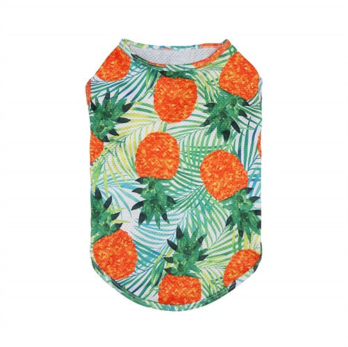 Green Pineapple Vest Dog Clothes - Fitwarm