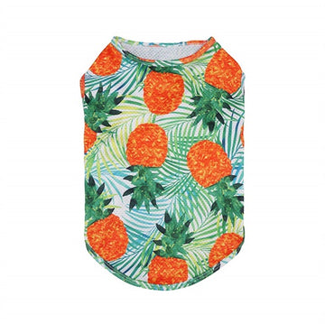 Green Pineapple Vest Dog Clothes - Fitwarm