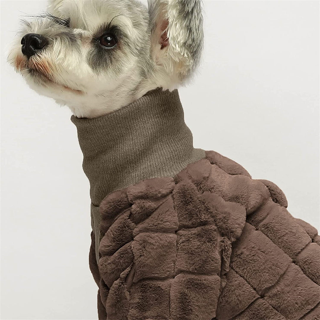 Luxury Faux Furred schnauzer clothes