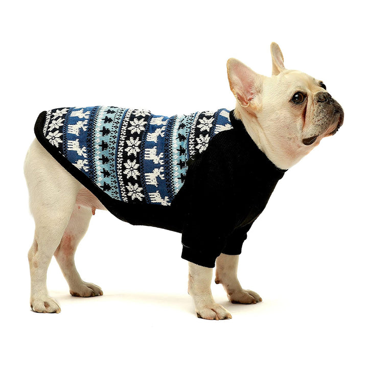 Snowflake Christmas clothing for frenchies