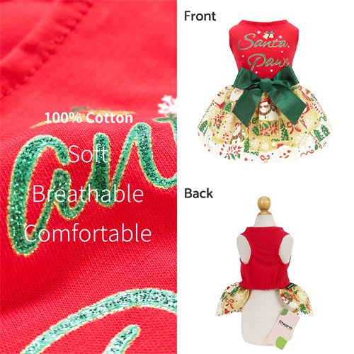 Santa Paws Christmas clothes for dogs