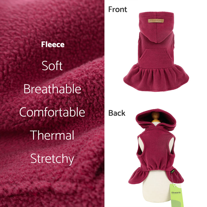 Fleece Pocket clothes for dogs