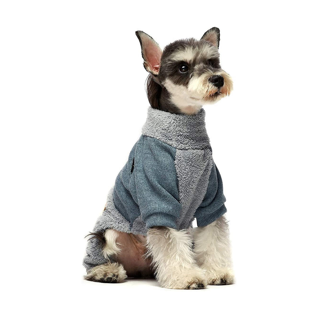 Turtleneck Fuzzy dogs clothes