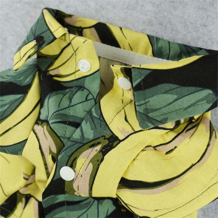 Hawaiian Banana dog shirt