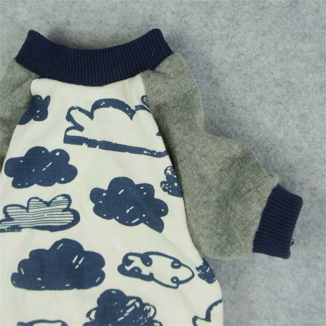 Cloud dog onesie