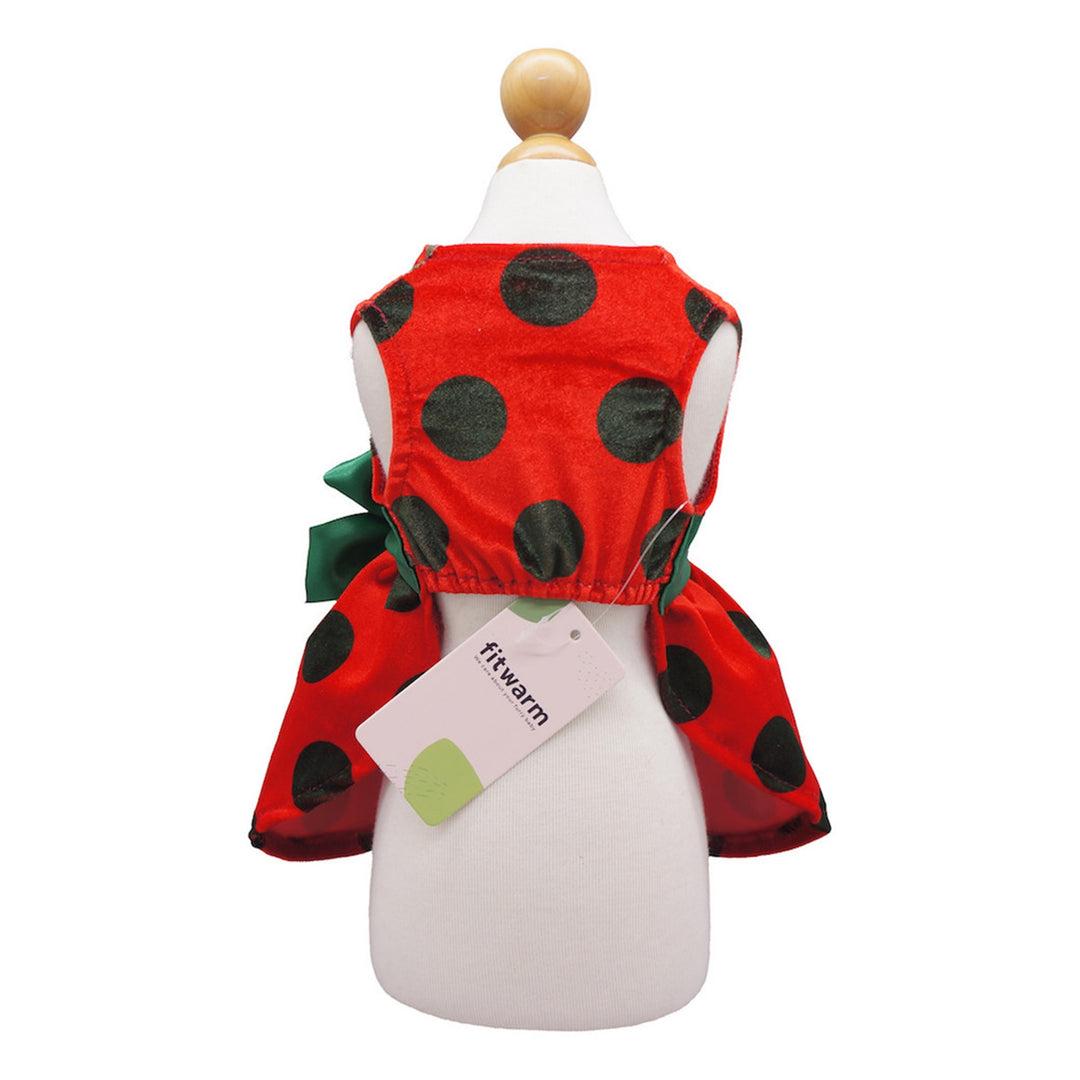 polka dot christmas dress Vintage Christian Dior Polka Dot Dress -Infant Christmas Holiday Darling Dress