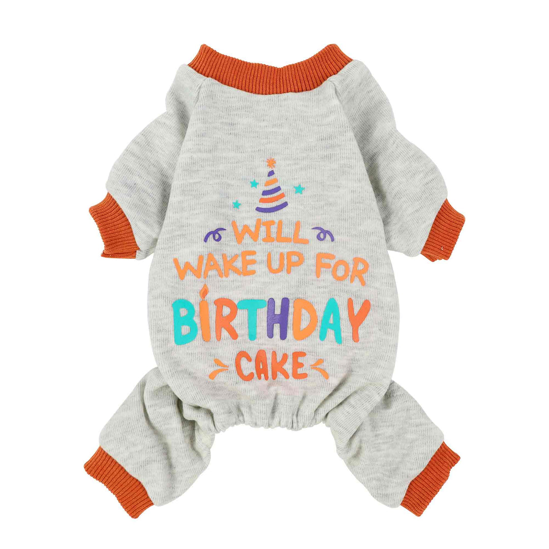 Will Wake Up For Birthday Cake Dog Clothes - Fitwarm