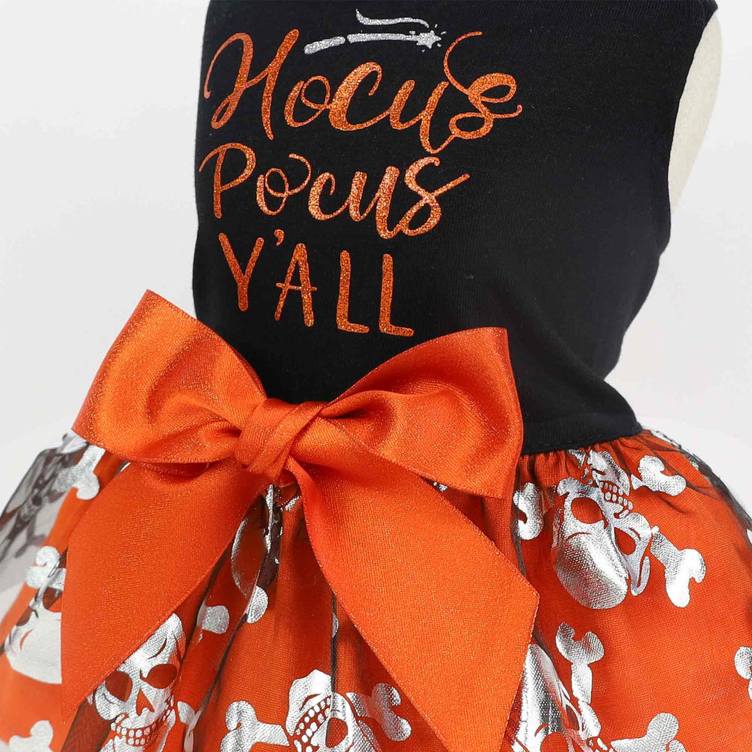 Hocus Pocus Y’ALL Halloween Tulle dog clothing
