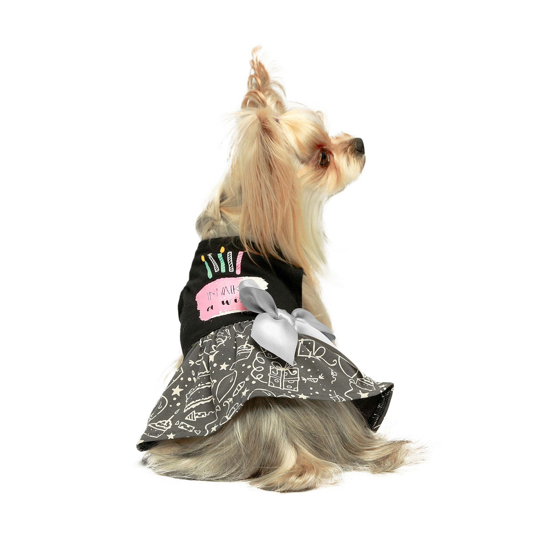 large dog birthday dress Sprinkle Party Dress Pet Costume