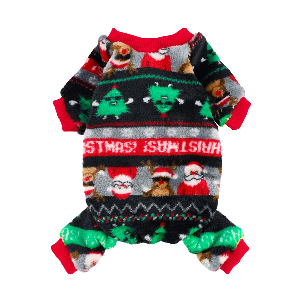 Glasses Deer Dog Christmas Clothes - Fitwarm