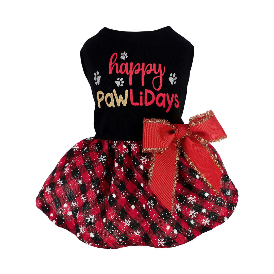 Happy Pawlidays Dog Christmas Clothes - Fitwarm