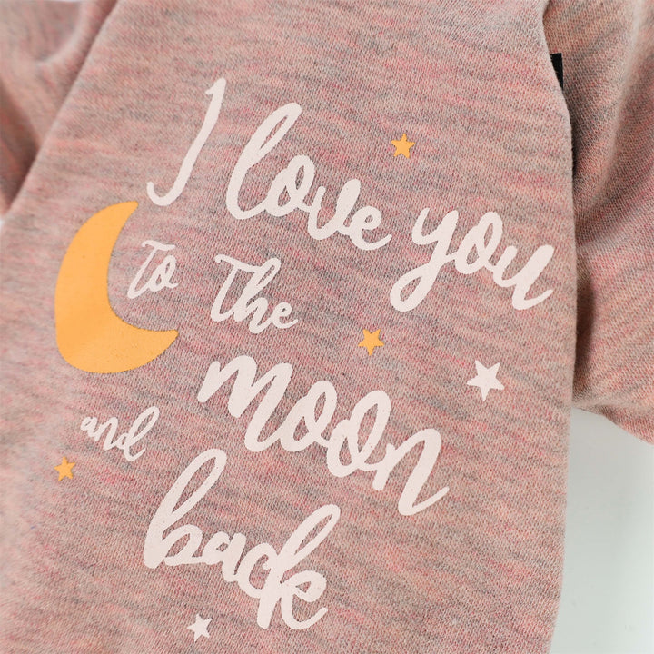 I Love You To The Moon And Back dog clothing