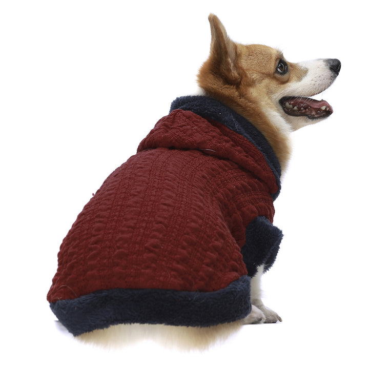 Hooded dogs clothes