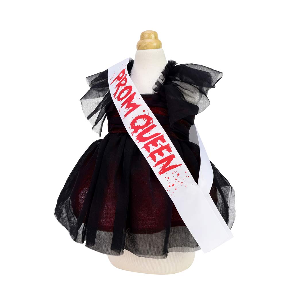 Halloween Prom Queen dog clothing