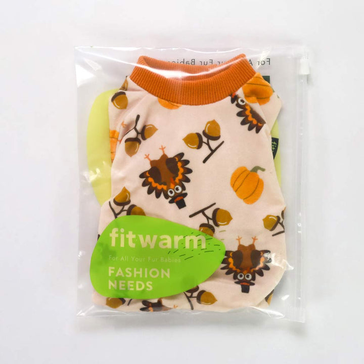 Thanksgiving Turkey Pumpkin clothes for dogs